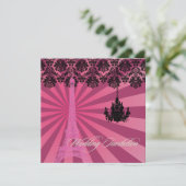 PixDezines la tour eiffel/paris Kaart (Staand voorkant)