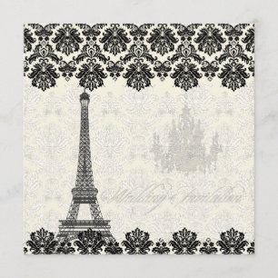 PixDezines la tour eiffel/paris Kaart