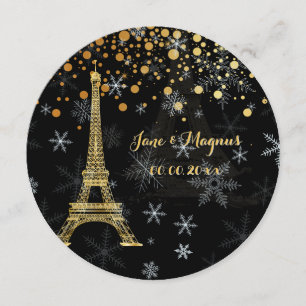 PixDezines la tour eiffel/paris/la nuit Kaart