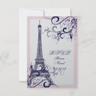 PixDezines la tour eiffel/paris RSVP Kaartje