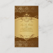 PixDezines  LACE/ART DECO Visitekaartje (Achterkant)