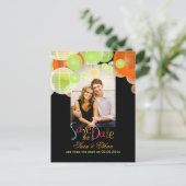 PixDezines lantaarns opslaan de datum Aankondigingskaart (Staand voorkant)