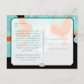 PixDezines lantaarns opslaan de datum Aankondigingskaart (Achterkant)