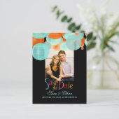 PixDezines lantaarns opslaan de datum Aankondigingskaart (Staand voorkant)