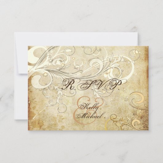 PixDezines LARGE Rsvp crèmezwenken (Voorkant)