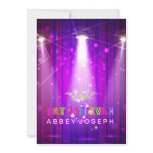 PixDezines Laser/Neon Lights Bat Mitzvah