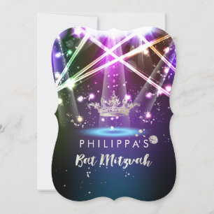 PixDezines Laserlichten/Faux Silver Crown Kaart