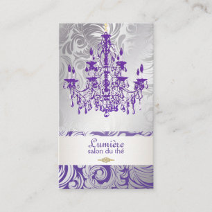 PixDezines lavender paarse kandelaar/DIY-kleur Visitekaartje