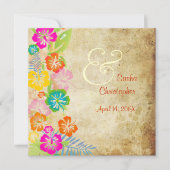 PixDezines /leis/luau/hibiscus Kaart (Voorkant)