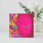 PixDezines Leis/Luau/hibiscus Kaart (Staand voorkant)