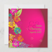 PixDezines Leis/Luau/hibiscus Kaart (Voorkant)