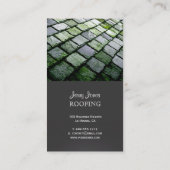 PixDezines leisteen dak, dakbedekking Visitekaartje (Achterkant)