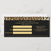 PixDezines Leopard/Faux Gold/Cadeaubon (Achterkant)