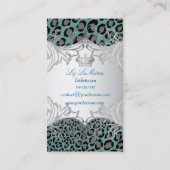 PixDezines Leopard spots / visitekaartjes (Achterkant)