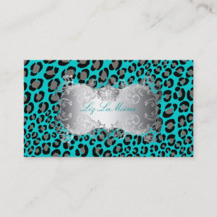PixDezines Leopard spots / visitekaartjes