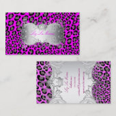 PixDezines Leopard spots / visitekaartjes (Voorkant / Achterkant)
