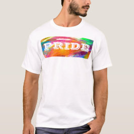 PixDezines LGBT Rainbow Pride T-shirt