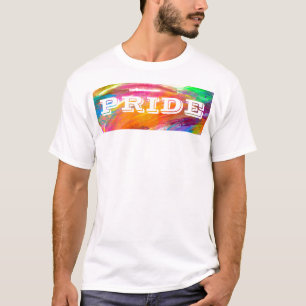 PixDezines LGBT Rainbow Pride T-shirt