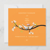 PixDezines Liefdesduiven/Witte Duiven Kaart (Achterkant)