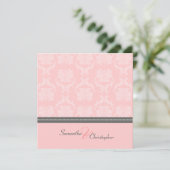 PixDezines Liliana Damask, aanpasbare achtergrond Kaart (Staand voorkant)