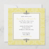 PixDezines Liliana Damask, diy achtergrondkleuren Kaart (Achterkant)