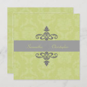 PixDezines Liliana Damask, DIY kleuren Kaart (Voorkant / Achterkant)