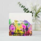 PixDezines LONDON COLOR RUN/DIY ACHTERGRONDKLEUR Kaart (Staand voorkant)