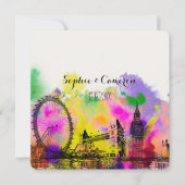 PixDezines LONDON COLOR RUN/DIY ACHTERGRONDKLEUR Kaart (Voorkant)