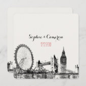 PixDezines london/DIY achtergrondkleur Kaart (Voorkant / Achterkant)