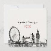 PixDezines london/DIY achtergrondkleur Kaart (Voorkant)