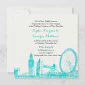 PixDezines london/DIY achtergrondkleur Kaart (Achterkant)