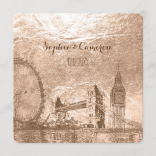 PixDezines london urban/faux foil Kaart