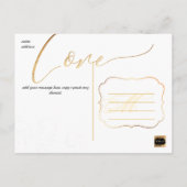 PixDezines Love Geboorteaankondiging/Confetti Aankondigingskaart (Achterkant)