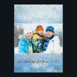 PixDezines Love Light Hannukkah/sneeuw Bokeh Feestdagenkaart<br><div class="desc">Pixdezines liefde en licht voor Chanoeka zegeningen kaarten,  echte sneeuw bokeh achtergrond,  sneeuwvlokken in faux goud en zilver,  Happy Chanoeka in leuke moderne script lettertype. DIY achtergrondkleur,  bijsnijden,  lettertypen en lettertypekleuren. Copyright © 2008-2018 PixDezines™. Alle rechten voorbehouden.</div>
