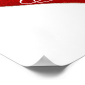 PixDezines Love Red Heart Poster (Hoek)