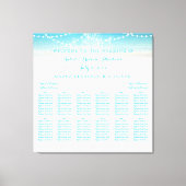 PixDezines Luchters/Beach/Separatieschema Canvas Afdruk (Voorkant)