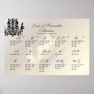 PixDezines Luchters/Zitplaats/Alfa Poster