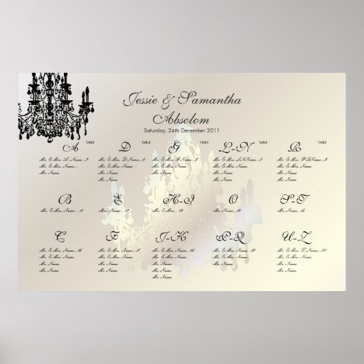 PixDezines Luchters/Zitplaats/Alfa Poster (Voorkant)