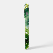 PixDezines Lush Greenery Tropical Foliage iPhone Hoesje (Linkerkant)
