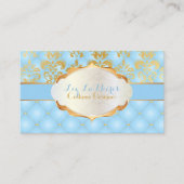 PixDezines  lys damask Visitekaartje (Voorkant)