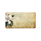 PixDezines  Magnolia/Faux Parchment Etiket (Voorkant)