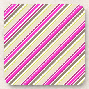 PixDezines Malibu Strepen/DIY achtergrondkleur Onderzetter