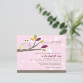 PixDezines Mama+baby voor een baby shower Kaart (Staand voorkant)