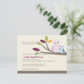 PixDezines Mama+baby voor een douche Kaart (Staand voorkant)