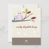 PixDezines Mama+baby voor een douche Kaart (Achterkant)