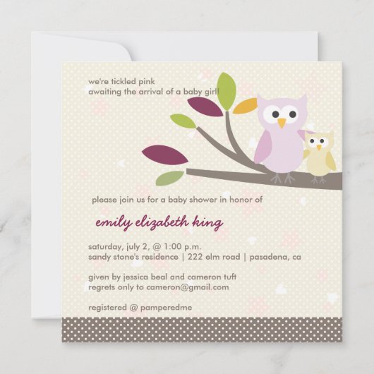 PixDezines Mammie+baby voor een baby shower Kaart (Voorkant)