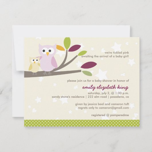 PixDezines Mammie+baby voor een baby shower Kaart (Voorkant)