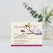 PixDezines Mammie+baby voor een douche Kaart (Staand voorkant)