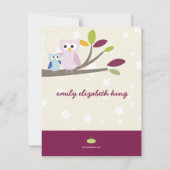 PixDezines Mammie+baby voor een douche Kaart (Achterkant)