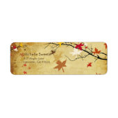 PixDezines Maple Branch Etiket (Voorkant)